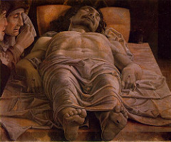 Andrea Mantegna (1431-1506)
Lamentation over the body of Christ
c. 1480
