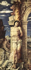 Andrea Mantegna (1431-1506)
Martyrdom of St. Sebastian 
c.1450s