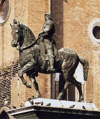 Andrea Verrochio (1435-1488)
Equestrian Moment of Colleoni 
Venice
c. 1483-1488