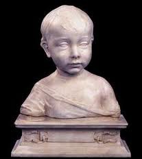 Artist: Desiderio da Settignano
Title: Bust of a Little Boy
Stylistic Period: 15th Century-Early Renaissance
Marble.
(Lecture Notes and internet sources)