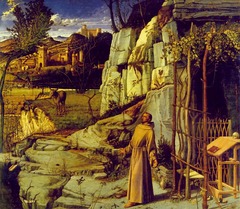 Artist: Giovanni Bellini
Title: St. Francis in the Desert
Place: Venice, Italy
Time: 1490