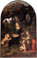 Artist: Leonardo da Vinci
Title: Virgin of the Rocks
Time: 1490