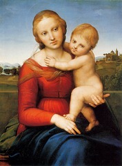 Artist: Raphael
Title: The Small Cowper Madonna
Time: 1500