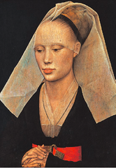 Artist: Roger Van Der Weyden
Title: Portrait of a Lady
Time: 1460