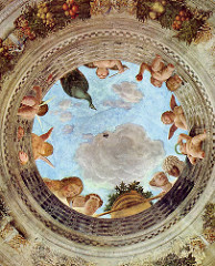 Camera degli Sposi, Palazzo Ducale, Mantua. Mantegna
