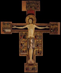 Christ on the Cross, Pisan/Florentine School, late 12th-early 13th c., tempera on panel