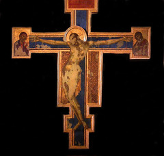 Cruxix, Cimabue, 1280s, S. Croce (after damage)