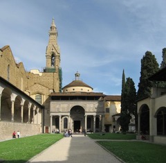 Disputed Authorship- Pazzi chapel at S. Croce