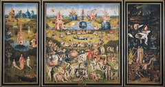 Figure 23-1 HIERONYMUS BOSCH, Garden of Earthly Delights, 1505-1510. Oil on wood, center panel 7' 2 5/8