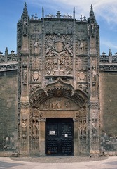 Figure 23-23 Portal, Colegio de San Gregorio, Valladolid, Spain, ca. 1498.