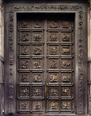 Ghiberti's north doors. 1403-1424. 28 panels Life of Christ