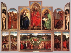 Jan van Eyck (1390-1441)
Ghent Altarpiece (open)
1432
polyptych