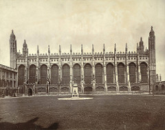 King's College Chapel, 1508-, Cambridge, England.