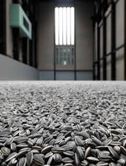 Kui Hua Zi (Sunflower Seeds) Ai Weiwei. 2010-2011 C.E. Sculpted and painted porcelain. The material used, the way it was produced and the narrative/personal content make this work a powerful commentary on the human condition.