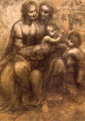 Madonna and Child with St. Anne and Infant St. John the Baptist
Leonardo
Region of Northern Italy