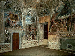 Mantegna, camera degli sposi, castello s giorgio, palazzo ducale, mantua