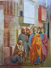 Masaccio (1401-1428/9)
St. Peter healing with his Shadow
Brancacci Chapel, Florence
1424-1427