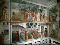 Masaccio. Italian. Interior of Brancacci Chapel, Santa Maria del Carmine, Florence. 1424-1427, Early Italian Renaissance