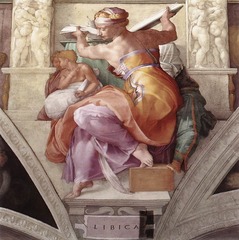 Michelangelo
Libyan Sibyl 
Sistine Ceiling
1508-1512