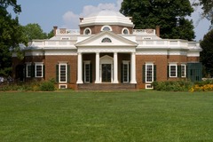 Monticello Virginia, U.S. Thomas Jefferson (architect). 1768-1809 C.E. Brick, glass, stone, and wood By helping to introduce classical architecture to the United States, Jefferson intended to reinforce the ideals behind the classical past: democracy, education, rationality, civic responsibility. Jefferson reinforced the symbolic nature of architecture.