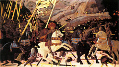Paolo Uccello (1397-1475)
Battle of San Romano
c.1438