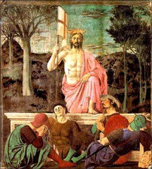 Piero della Francesca (1420-1492)
Resurrection 
Borgo S. Sepolcro
c. 1463