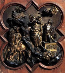 Sacrifice of Isaac (Competition Panel, Florence Baptistery Gates). Ghiberti