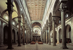 San Lorenzo
-rebuilt by Filippo Brunelleschi
-c. 1425
-Florence, Italy