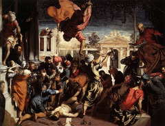 Tintoretto, Miracle of St. Mark Freeing a Slave; 1548