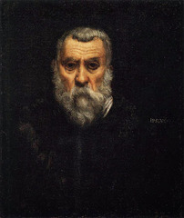 Tintoretto, Self Portrait; 1588
